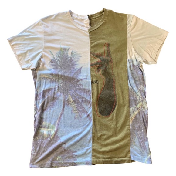 1/1 Reworked Medium Tee, Sniper Gang, Beach, Palm trees - Picture 1 of 4